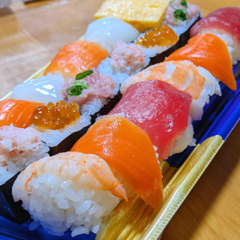 賑わい手まり寿司セット(スーパーベルクス草加谷塚店)