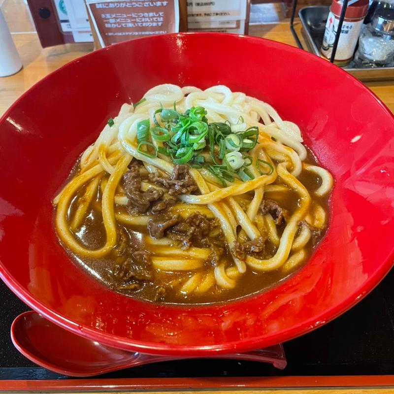 ジャワ風カレーうどん(得得うどん 東予店 （とくとくうどん）)