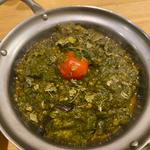 ほうれん草キーマカレー