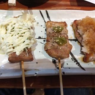 豚バラ3種盛り(大黒屋(紙屋町店) )