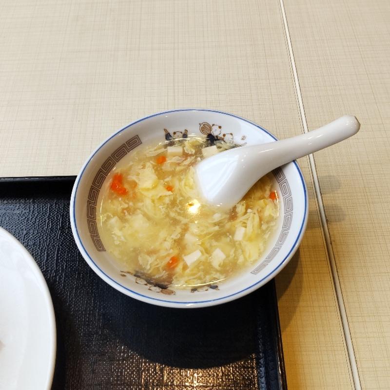 チャーハンスープ(梅蘭 ららぽーと横浜 （バイラン）)