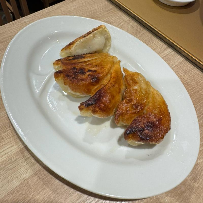 肉汁溢れる焼き餃子(6個)(あんかけやきそば南国酒家 東京駅店)