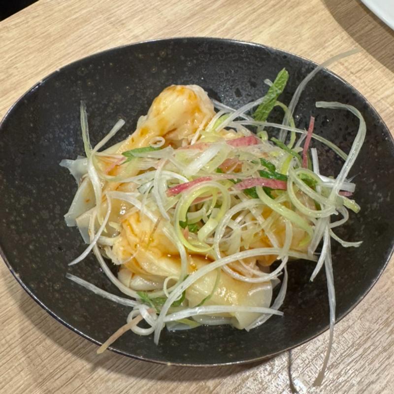 海老ワンタン香味ソース(4個)(あんかけやきそば南国酒家 東京駅店)