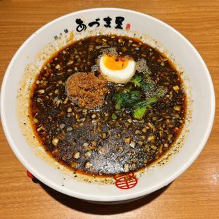 黒の担々麺(担々麺 あづま屋 天神店)