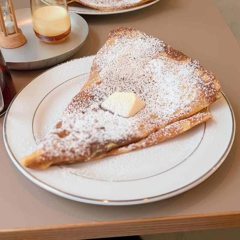 Crepes(moderato on the green)