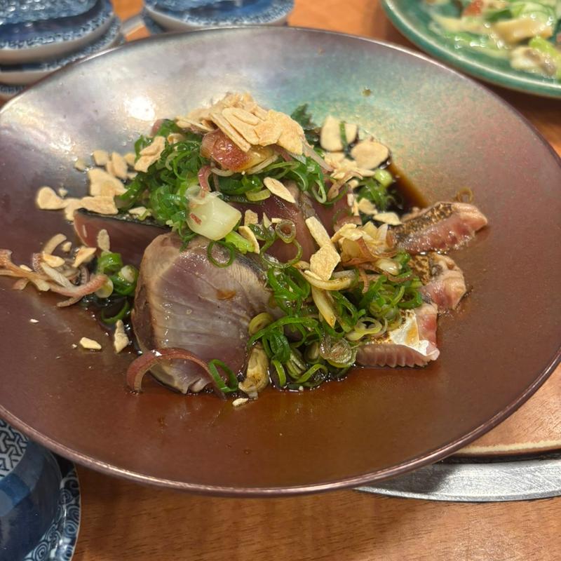 カツオタタキ(すし寛)