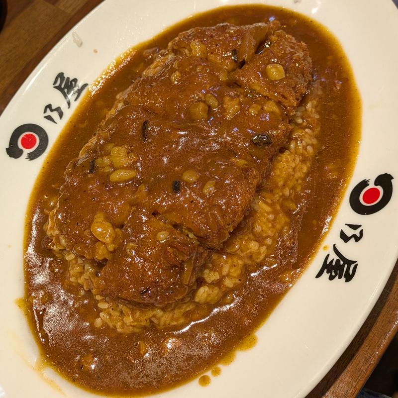 名物カツカレー(日乃屋カレー JR川崎タワー店)