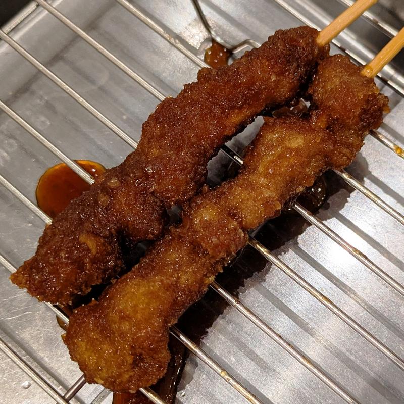 無限ニンニクホルモン(串カツ田中 ミューザ川崎店)