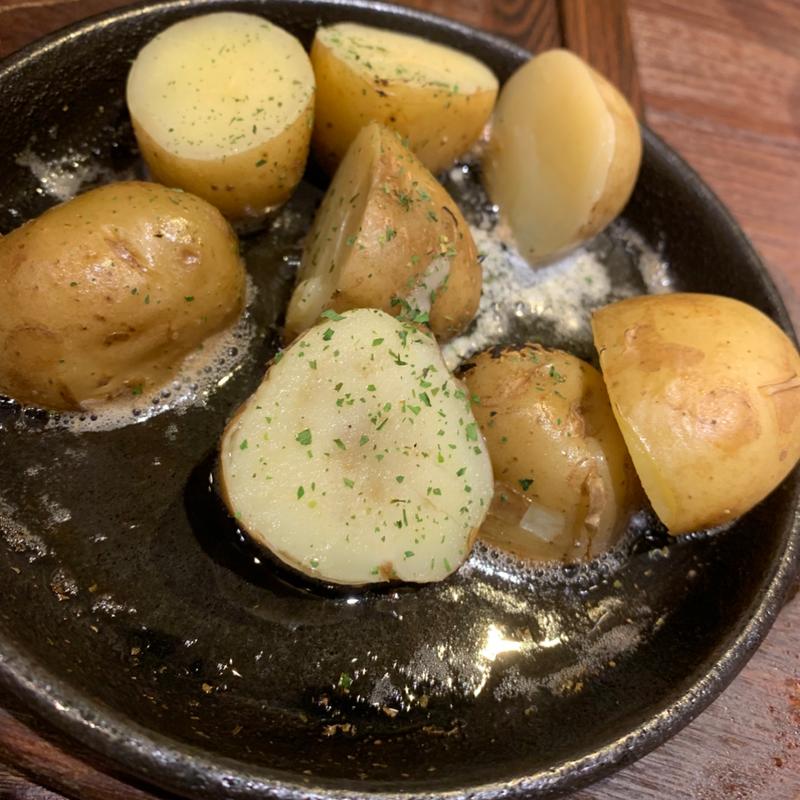 新じゃが青のりバター焼き(清龍 池袋西口店)