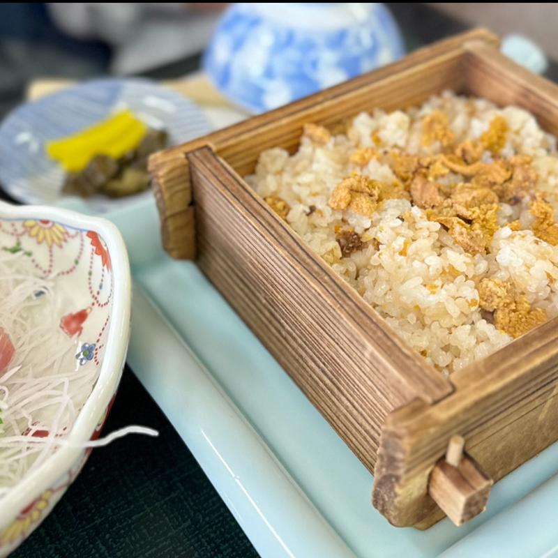 うにめし(和風れすとらん 松野屋)