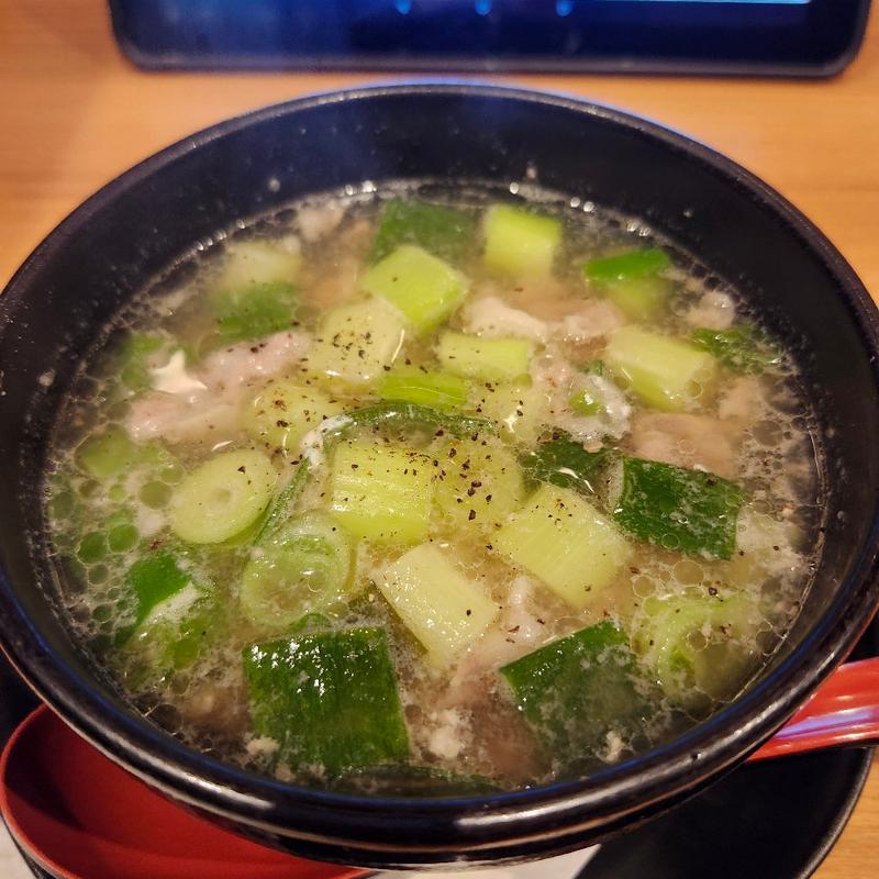 温玉入り肉吸い　限定(ミライザカ 久茂地 国際通り店)