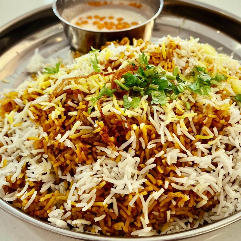 ラムビリヤニ（骨付き）(Organic Tokyo Indian Restaurant)