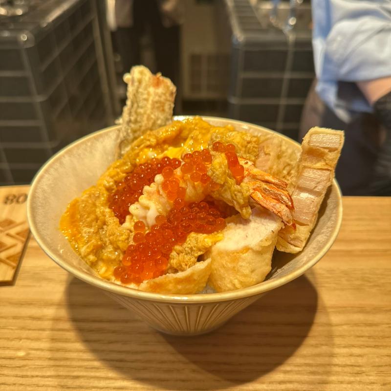 天丼(京都天ぷら 天のめし 祇園本店)