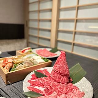 (銀座しゃぶ輝 黒毛和牛しゃぶしゃぶ・すき焼き専門店)