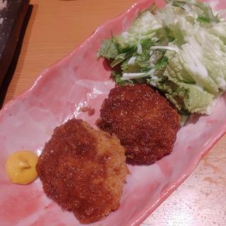 新潟名物タレカツ(新潟・佐渡の旬と地酒のど黒のあくび 上野御徒町)