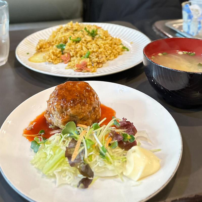 単品メニュー+ハンバーグ(カヤシマ )