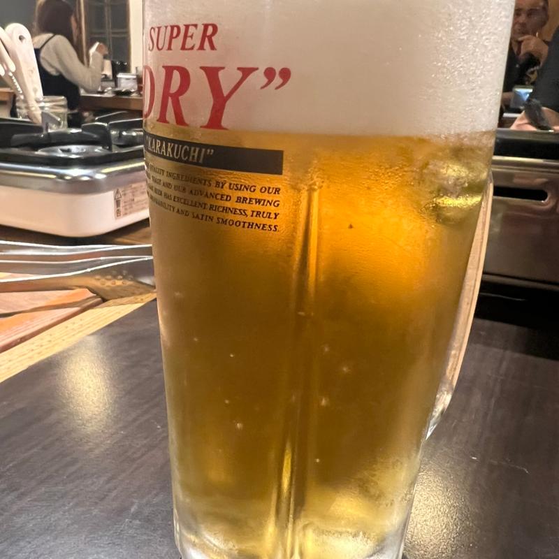 生ビール(あかね亭 焼肉部)
