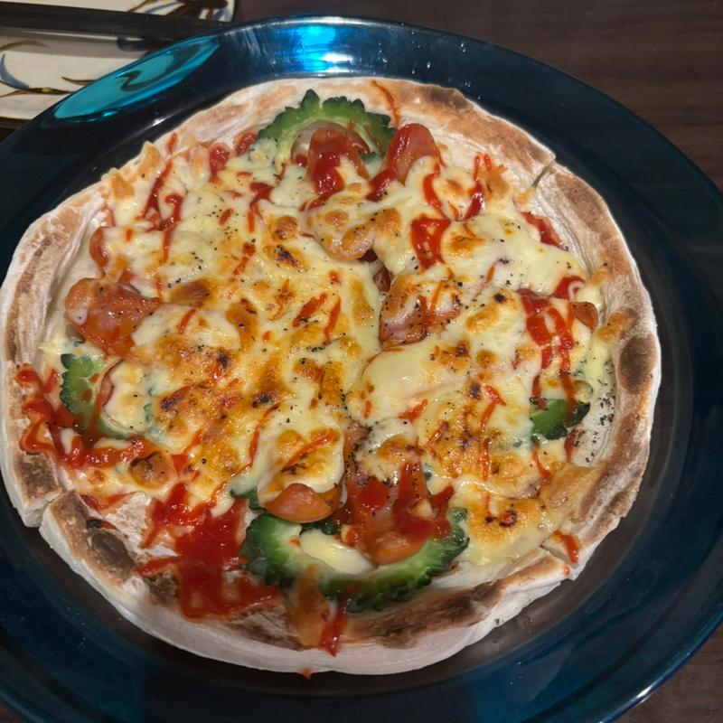 ゴーヤピザ(南風どなん)