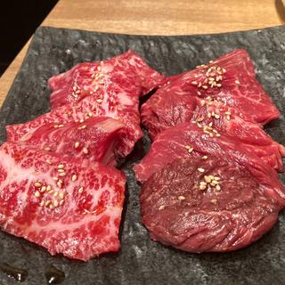 黒毛和牛カルビ&生ハラミセット(焼肉食堂こころ 溝の口店)