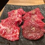 黒毛和牛カルビ&生ハラミセット(焼肉食堂こころ 溝の口店)