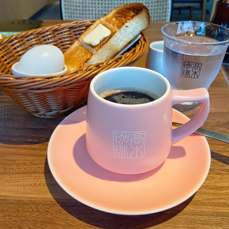 モーニング ゆで卵(高木珈琲 盛岡MOSSビル店)