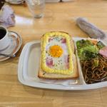 お月見トーストセット
