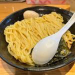 特性平麺つけそば(まるげん)