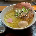 味玉肉そば塩(鶏出汁中華そば 珀寛流)