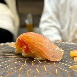 金目鯛炙り(鮨 極 はなれ)