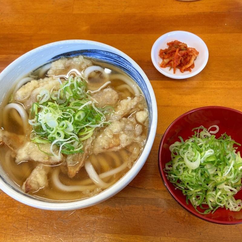 ごぼう天うどん(天ぷらうどん)