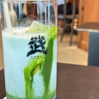 アイス抹茶ラテ(武蔵國珈琲)