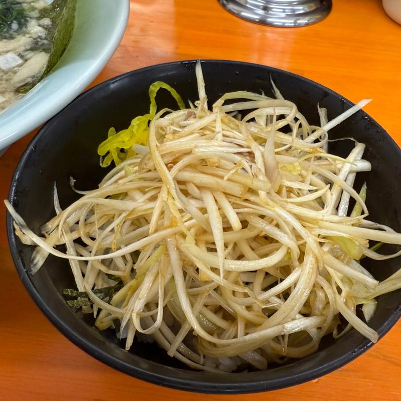 ネギ丼(ラーメンショップ椿 春日部備後店)