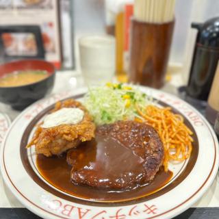 チキン南蛮　ハンバーグ(キッチンABC 西池袋店)