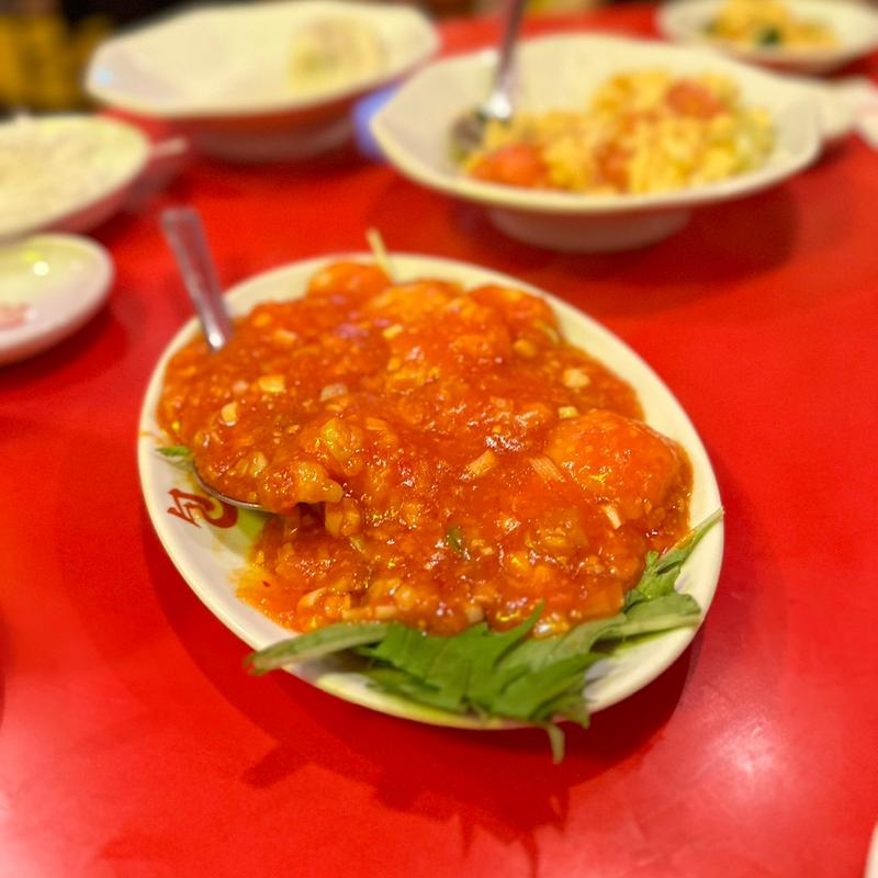 エビチリ(本格餃子「包 」- TSUTSUMU -)