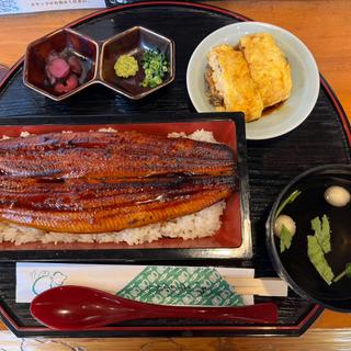 特上一本重　鰻重半う巻きセット