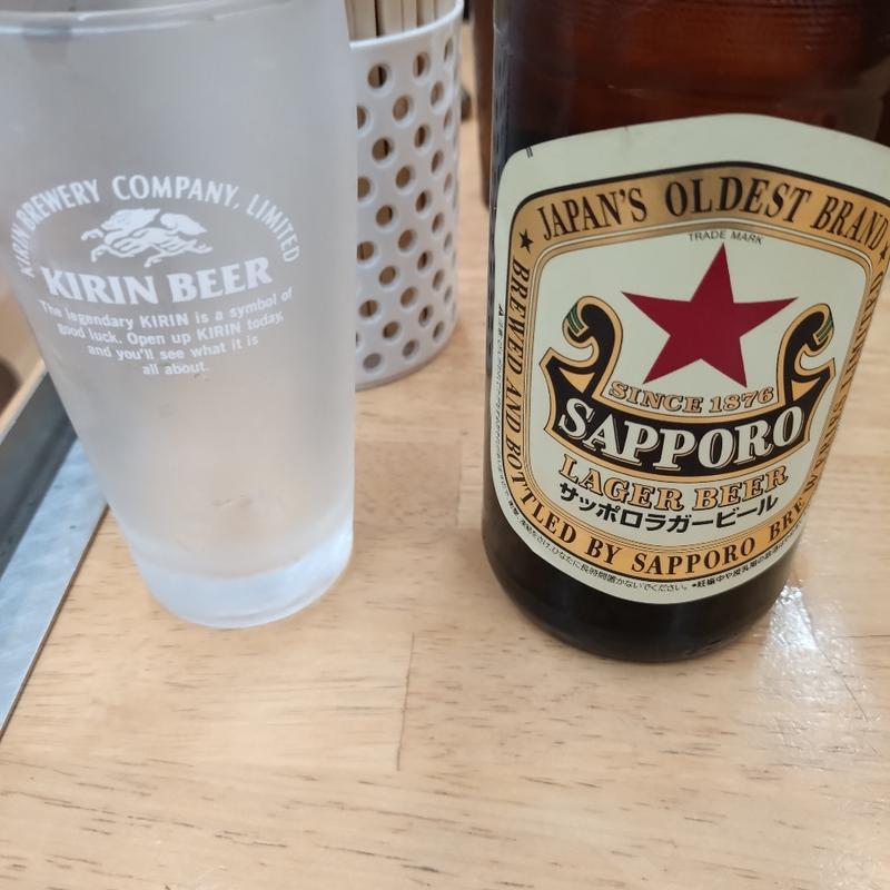 ビンビール（サッポロ）(いっちゃん ekie店)