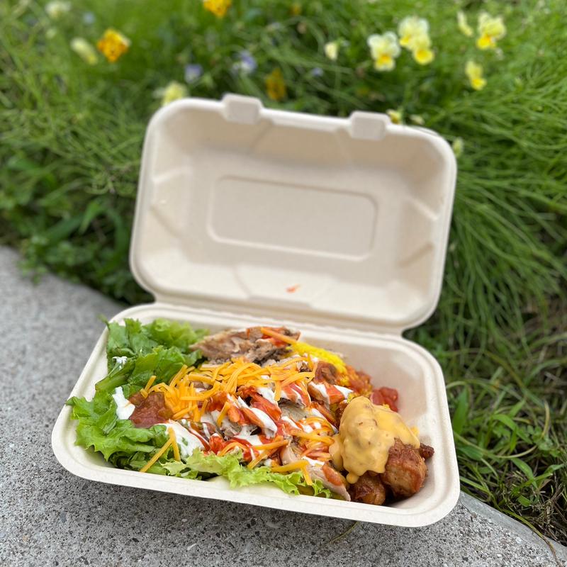 チキンオーバーライス(HawaiianRestaurant ALOHABABY(ハワイアンレストラン・アロハベイビー）)