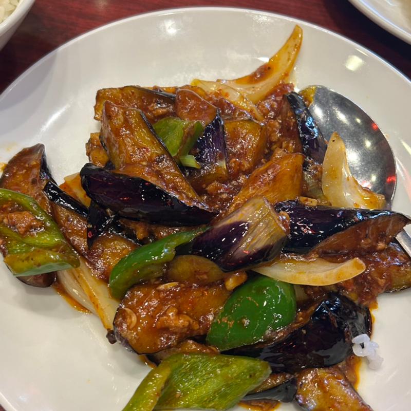 麻婆茄子定食(東海飯店 元住吉店)
