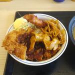 豚DX丼+豚汁大