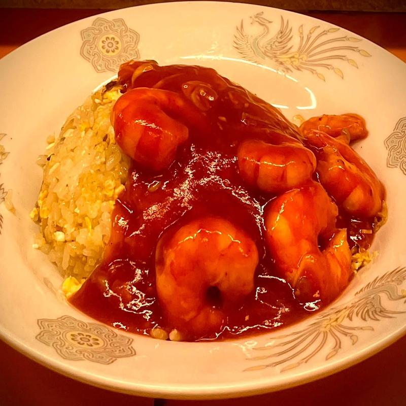 エビチリチャーハン(生駒軒 森下店)