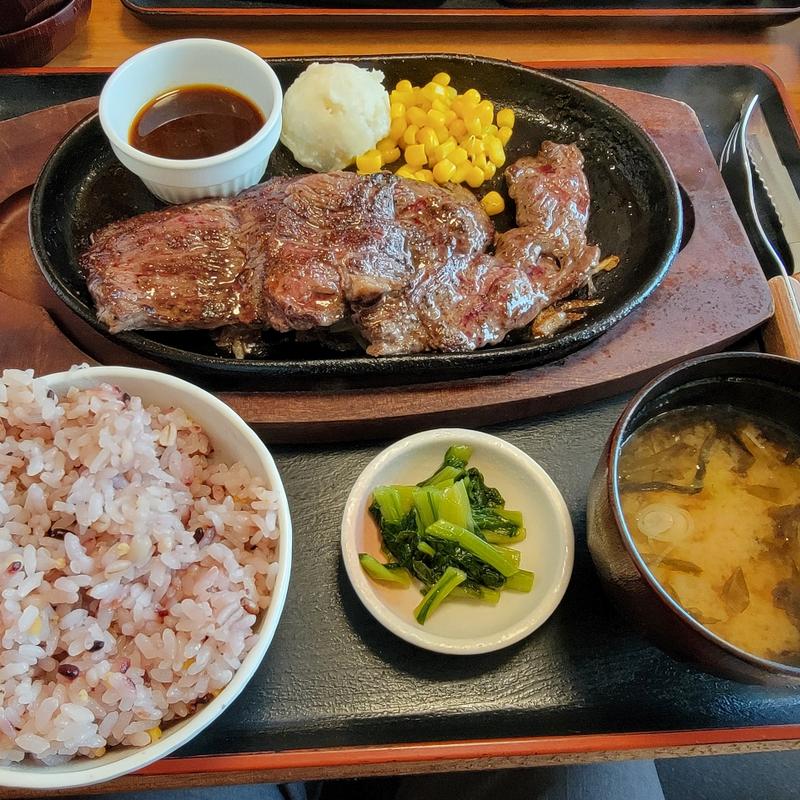 熟成牛はらみステーキ200g(和食れすとらん天狗 西台駅前店)