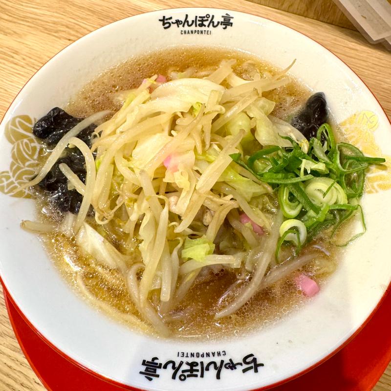 近江ちゃんぽん(ちゃんぽん亭 ロサヴィア茨木店)