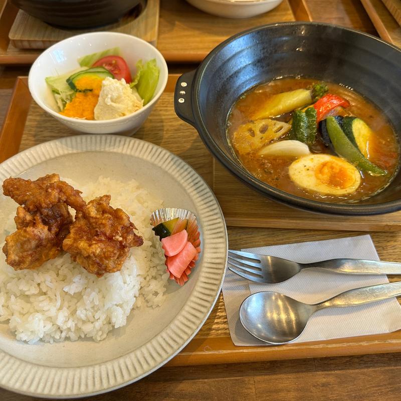 ザンギとスープカレー(カリー工房 )