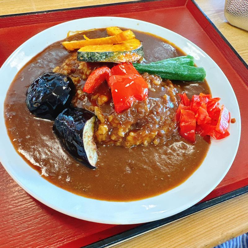 夏野菜カレー(羽曳野食堂)