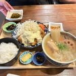 チキン南蛮　豚汁