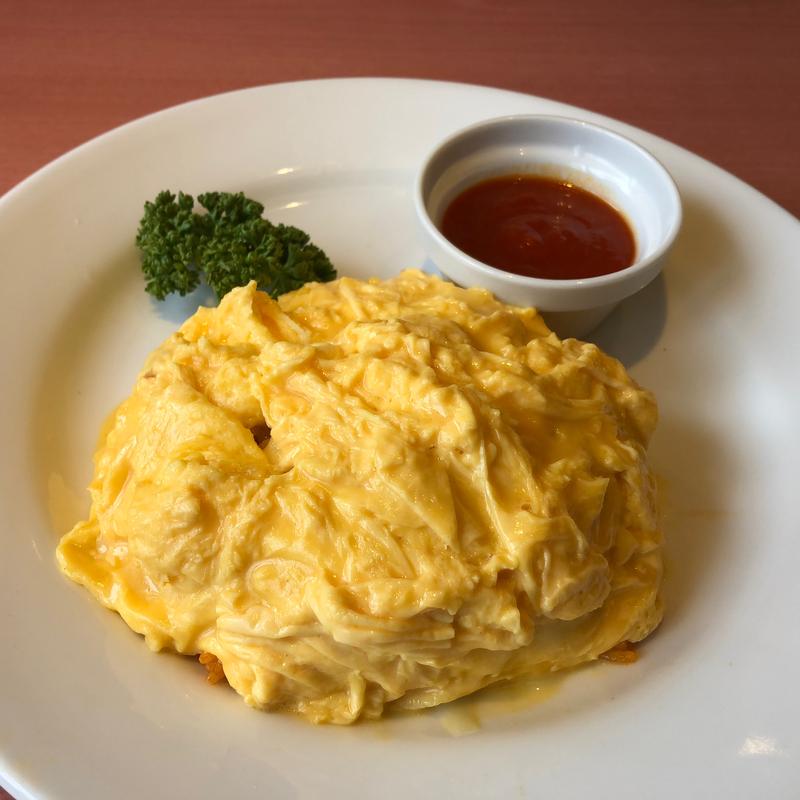 特製ケチャップのオムライス(デニーズ三郷店)