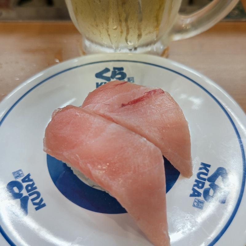 ふり塩熟成中とろ(くら寿司 横浜野庭町店)