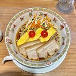 だし巻きたまごとリンゴ酢の冷やし中華 だし巻きたまごハーフ 並盛り(鶏Soba Toraや)