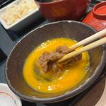 牛すき焼き定食(肉大盛り)(鈴のれん 春日井店 )