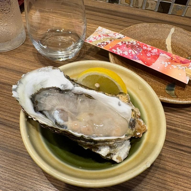 生牡蠣(伊達のくら　人形町)